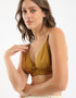 Cotton bralette with elastic straps